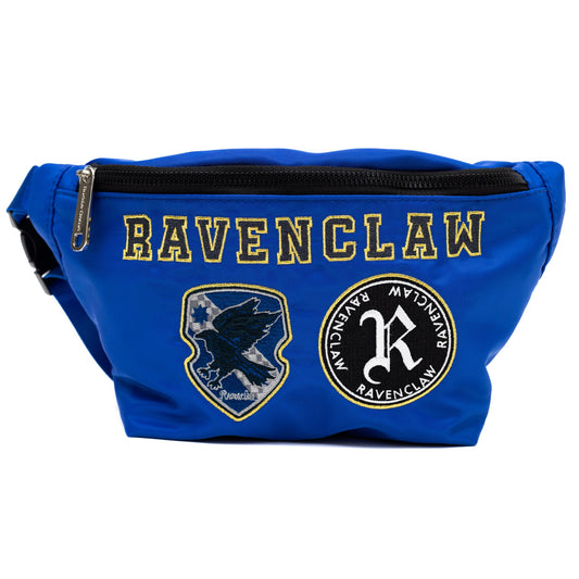 Fanny Pack - Harry Potter RAVENCLAW Patches Embroidered Blue - MEGA POP COMICS