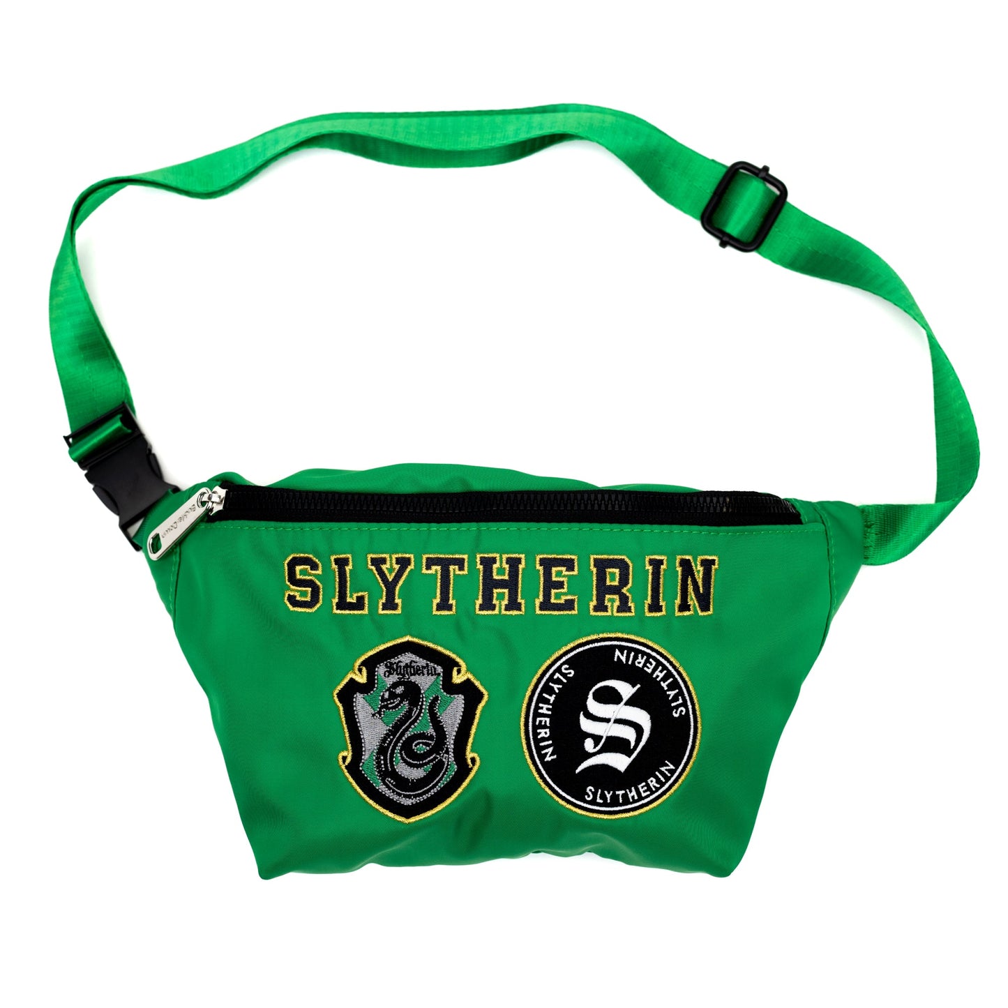 Fanny Pack - Harry Potter SLYTHERIN Patches Embroidered Green - MEGA POP COMICS