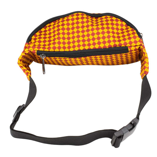 Fanny Pack - Harry Potter Gryffindor Lion with Shield Argyle Gold Burgundy - MEGA POP COMICS