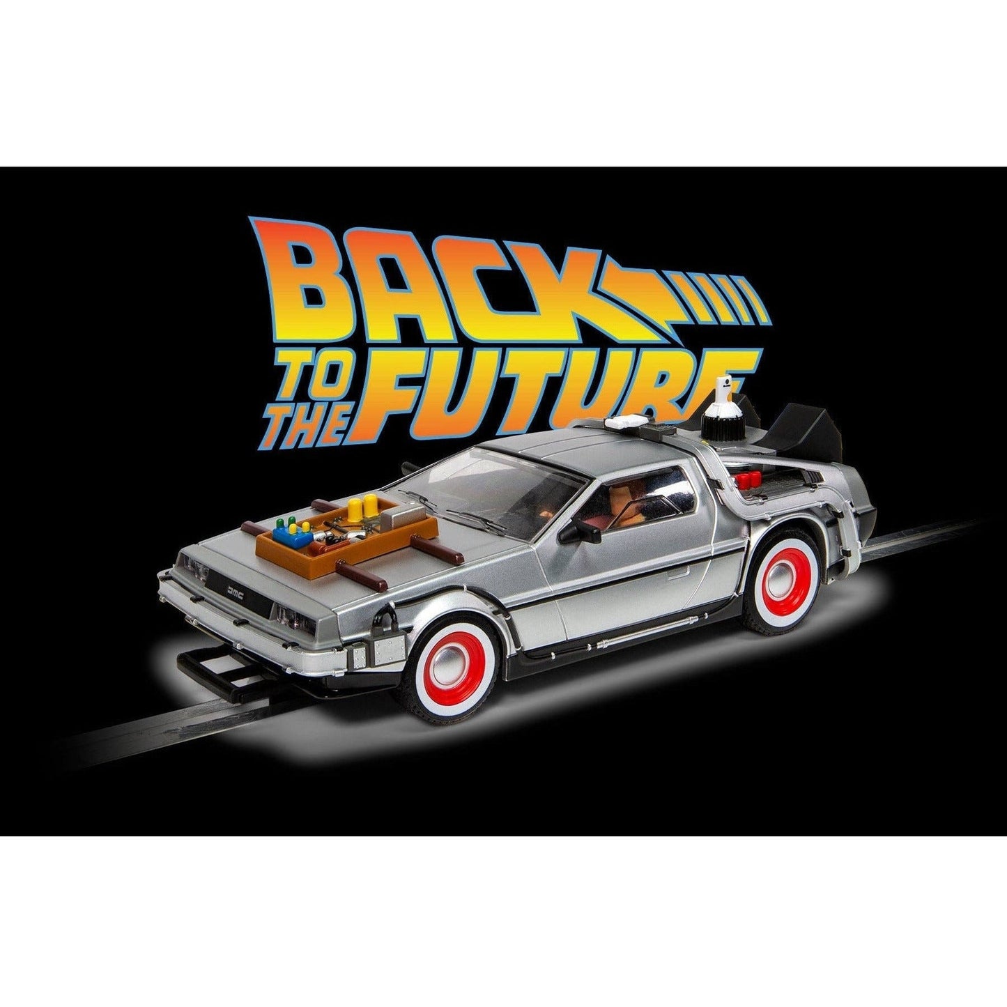 Scalextric Back to the Future Part III 1:32 scale DeLorean Slot Car - MEGA POP COMICS