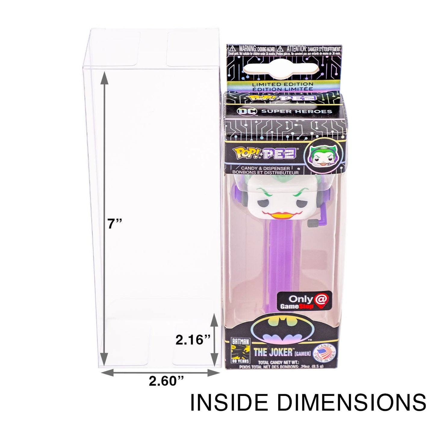 Platinum Protectors for Funko Pop! Pez - MEGA POP COMICS