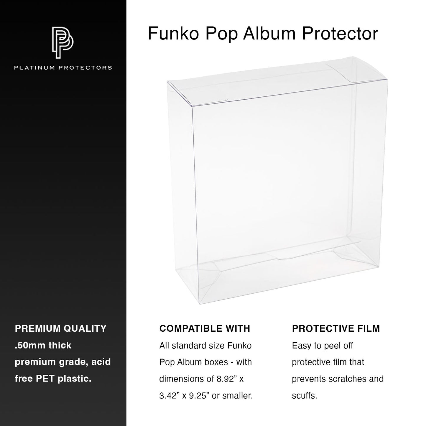 Platinum Protectors for Funko Pop! Albums - MEGA POP COMICS