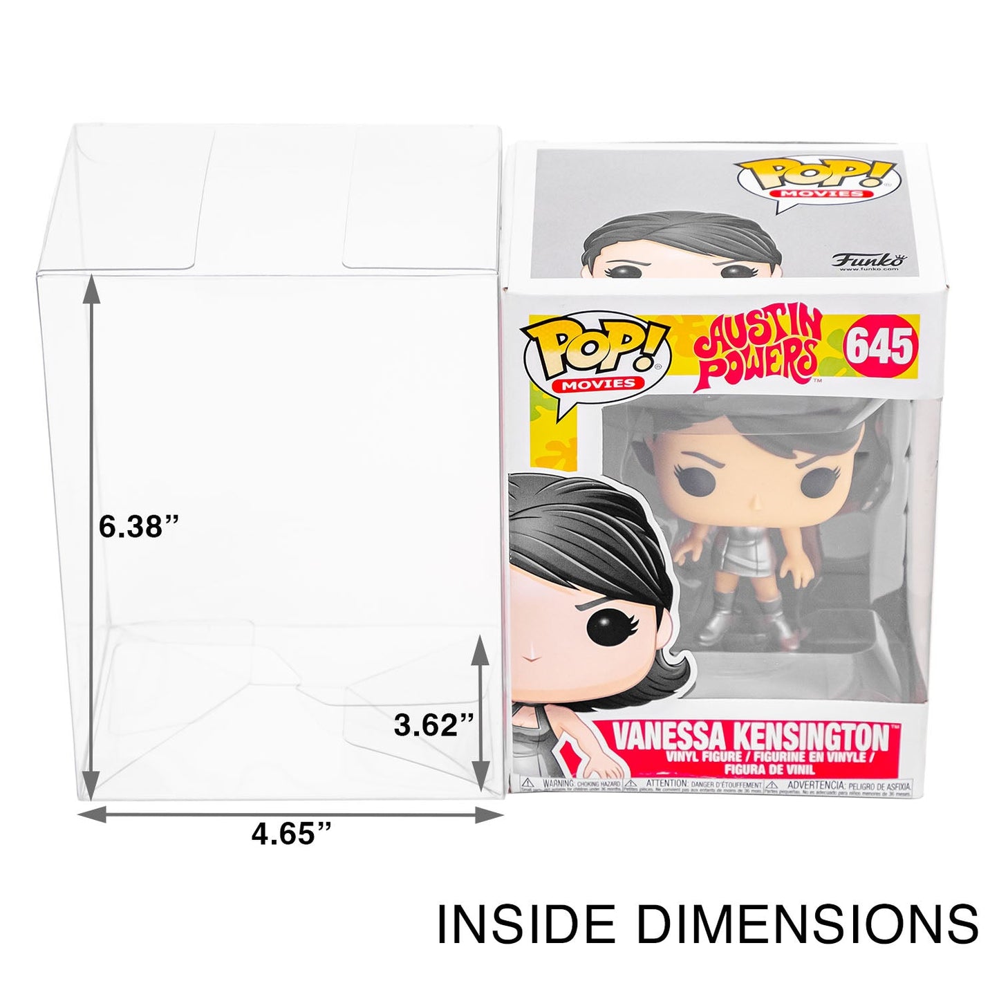 Platinum Protectors for Funko Pop! 4" Inch Vinyl Figures (.35mm) - MEGA POP COMICS