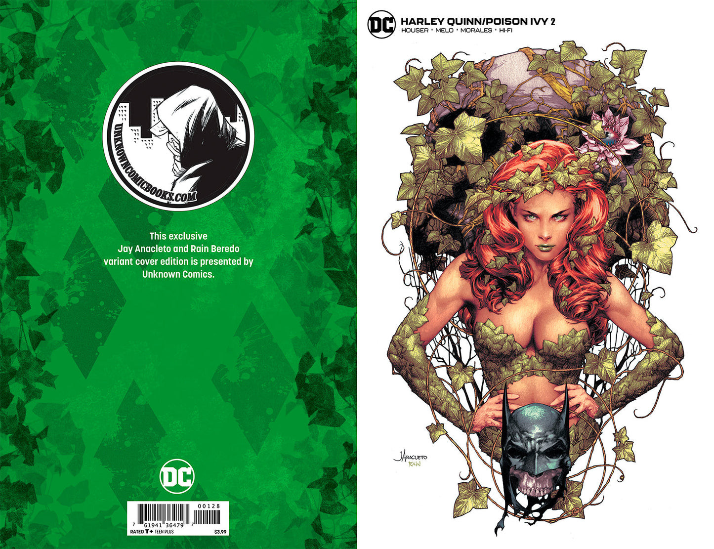 HARLEY QUINN & POISON IVY #2 (OF 6) UNKNOWN COMICS JAY ANACLETO MINIMAL (10/09/2019) - MEGA POP COMICS