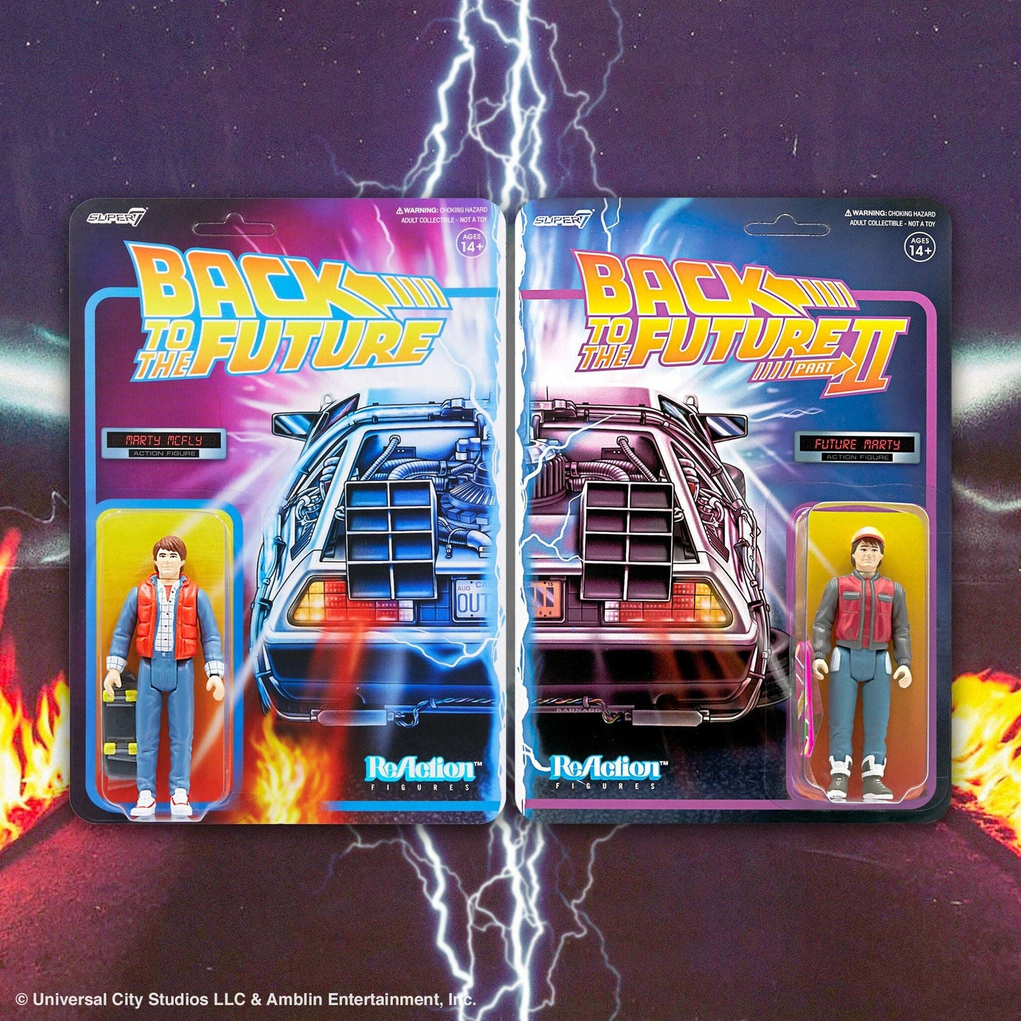 ReAction Back to the Future Part II Future Marty 3¾-inch Retro Action Figure - MEGA POP COMICS