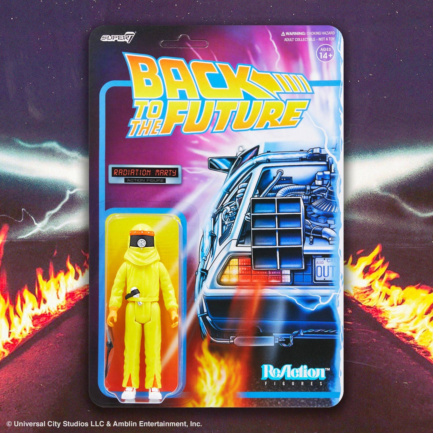 ReAction Back to the Future Radiation Marty 3¾-inch Retro Action Figure - MEGA POP COMICS