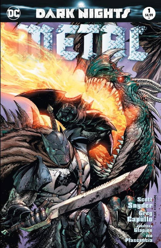 DARK NIGHTS METAL #1 (OF 6) UNKNOWN COMIC BOOKS EXCLUSIVE TYLER KIRKHAM CVR A 8/16/2017 - MEGA POP COMICS