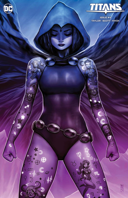 Titans #4 Nathan Szerdy (616) Exclusive Minimal Virgin Var (11/01/2023) - MEGA POP COMICS