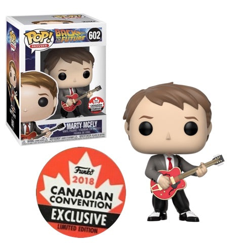 Funko POP! Marty McFly With Guitar (Canadian Convention Exclusive) #602 - MEGA POP COMICS