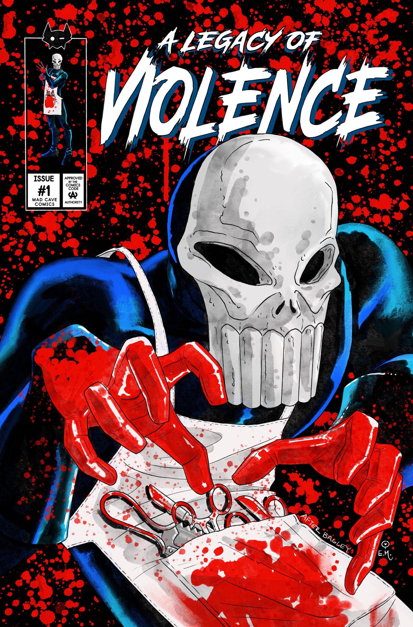 (616)Legacy Of Violence #1 (Of 12) Megan Hutchison-Cates Exclusive Var (10/05/2022) - MEGA POP COMICS