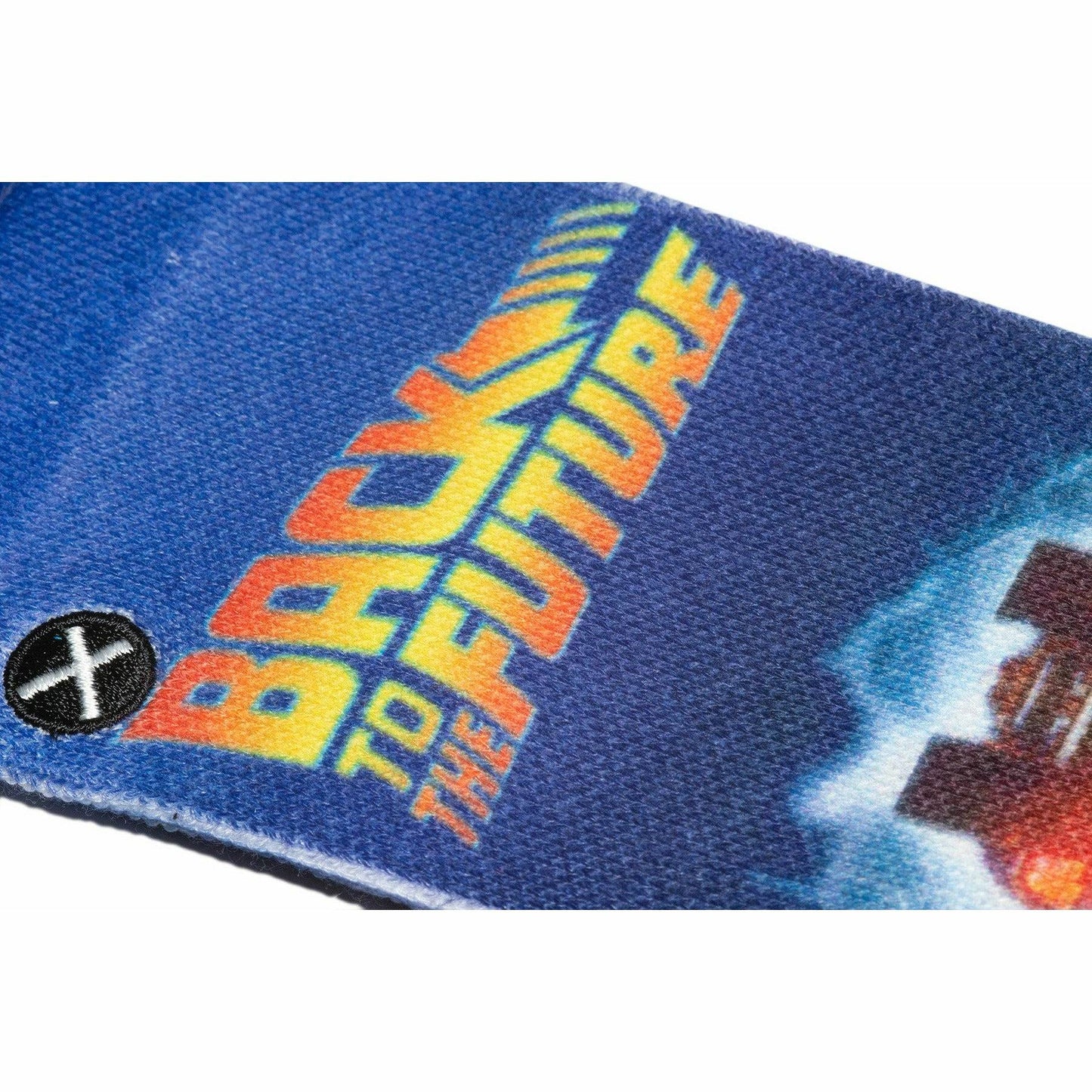 Back to the Future "Back in Time" Men's Crew Straight Down Sublimation Socks (Size 8-12) - MEGA POP COMICS
