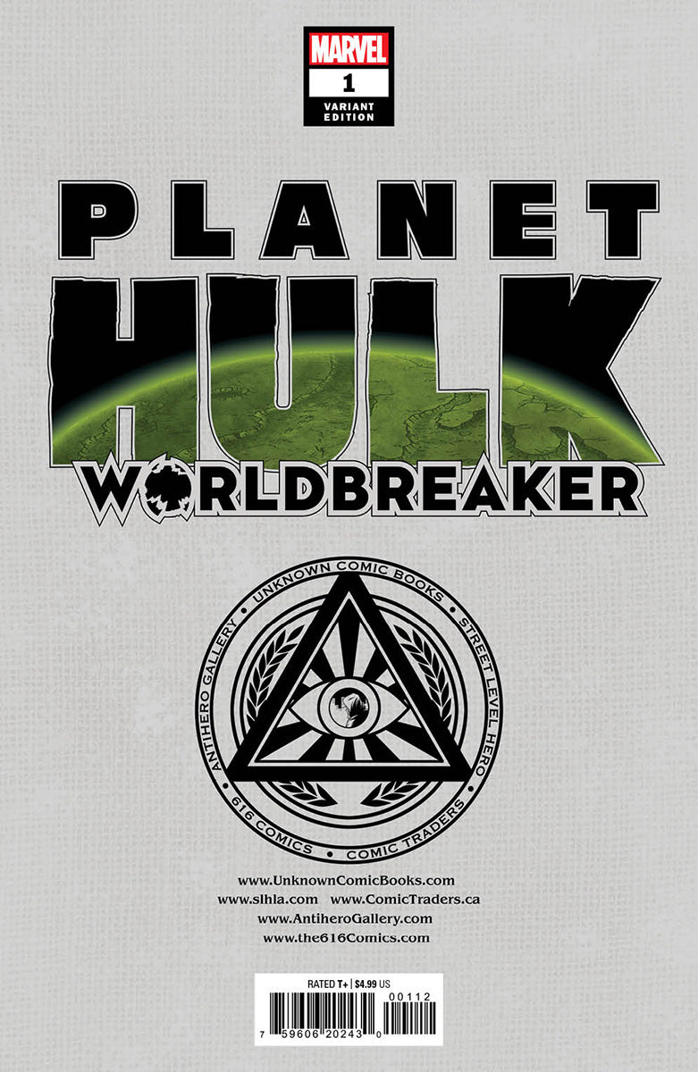 Planet Hulk: Worldbreaker #1 Unknown Comics Mico Suayan Exclusive Var (11/30/2022) - MEGA POP COMICS