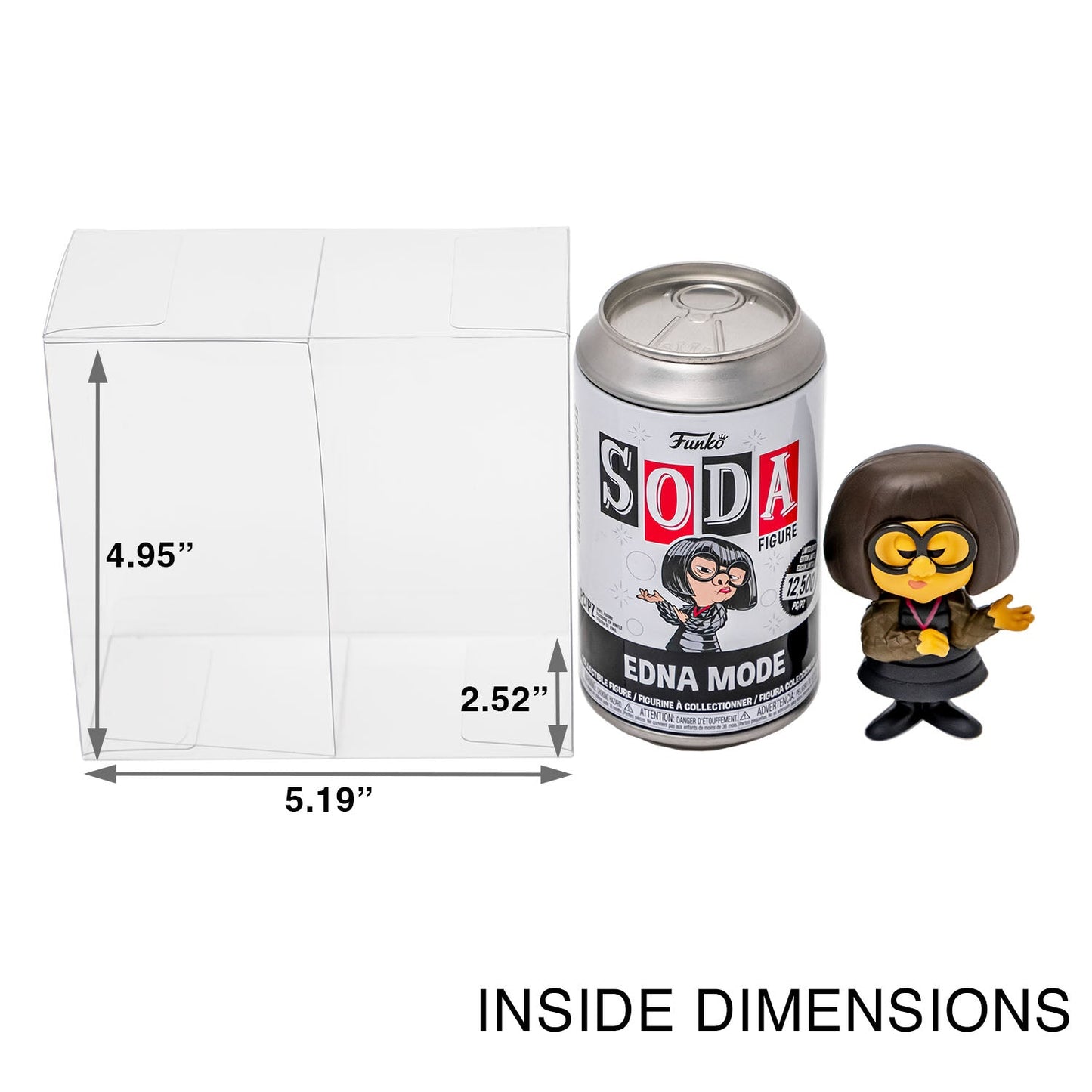 Platinum Protectors for Funko Pop Soda Can with Divider - MEGA POP COMICS