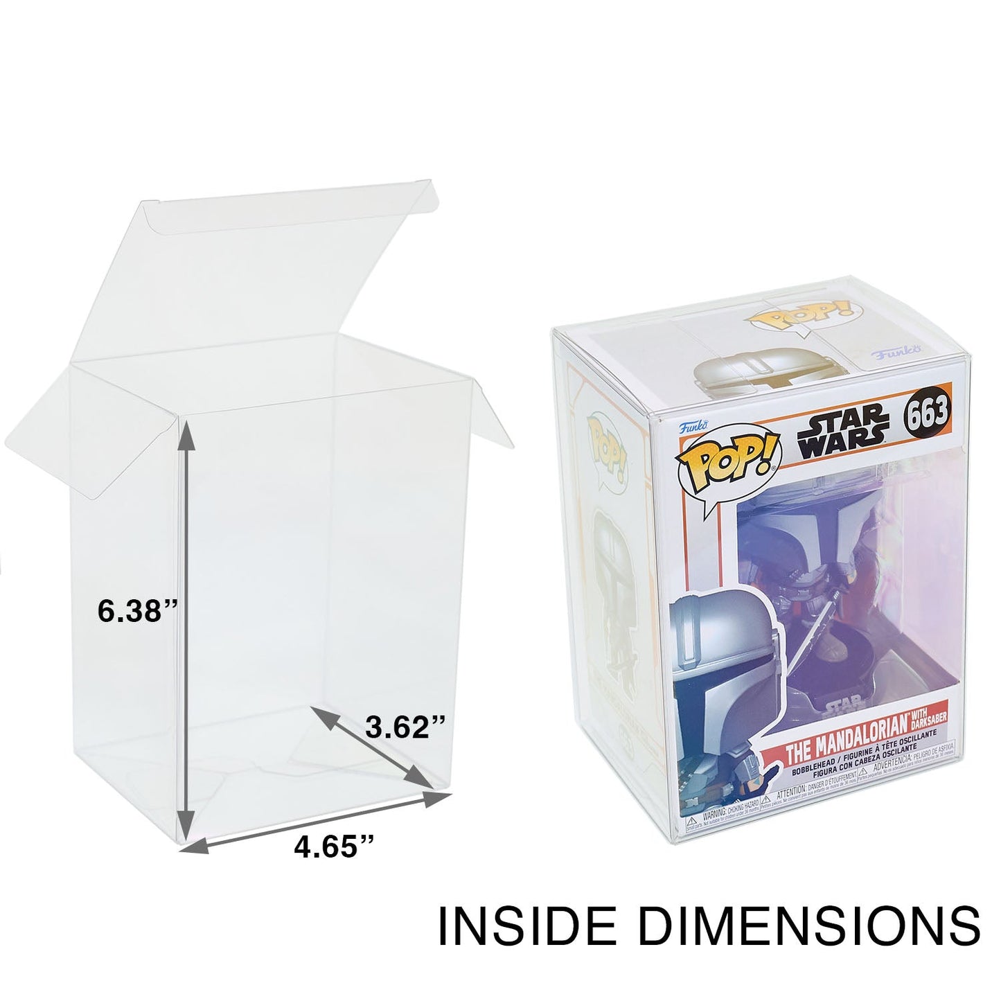 Platinum Protectors for Funko Pop! 4-Inch (.50mm scratch/UV resistant) - MEGA POP COMICS