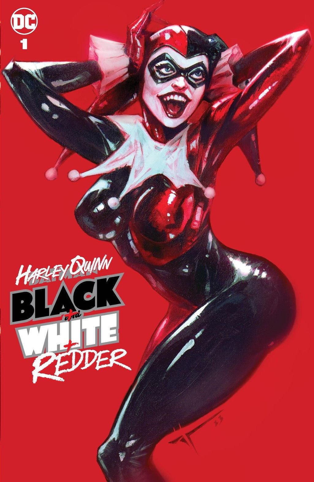 Harley Quinn Black White Redder #1 Ivan Tao (616) Exclusive Var (08/02/2023) - MEGA POP COMICS