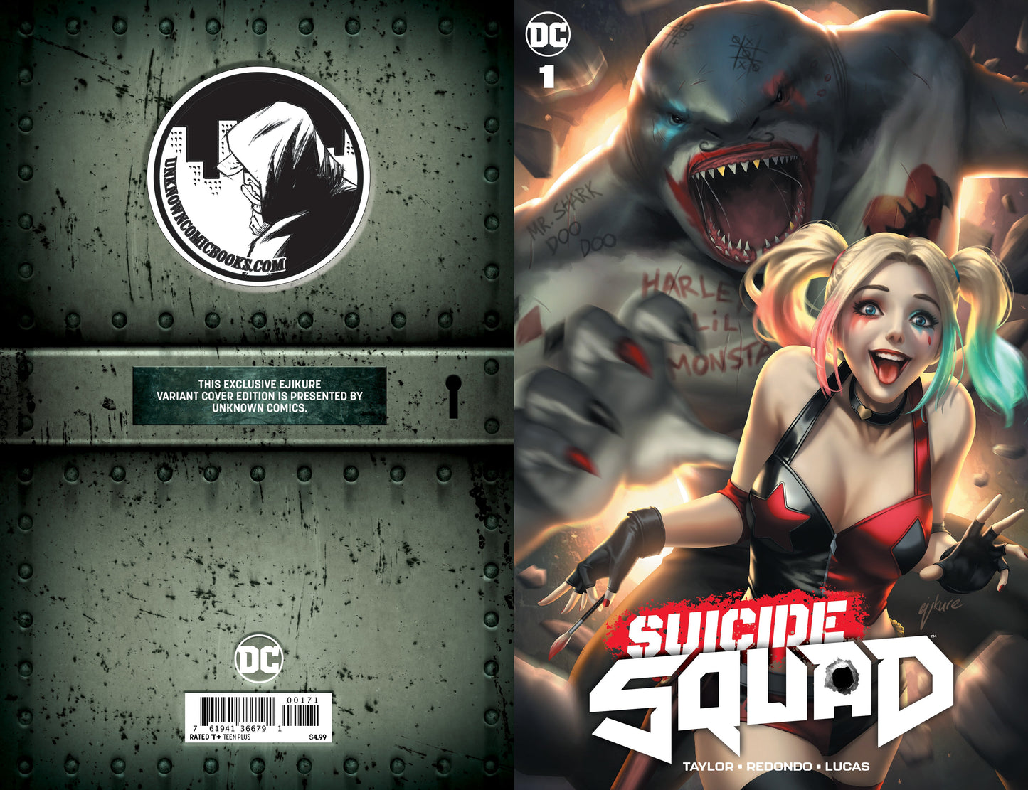 SUICIDE SQUAD #1 UNKNOWN COMICS EJIKURE EXCLUSIVE VAR (12/18/2019) - MEGA POP COMICS