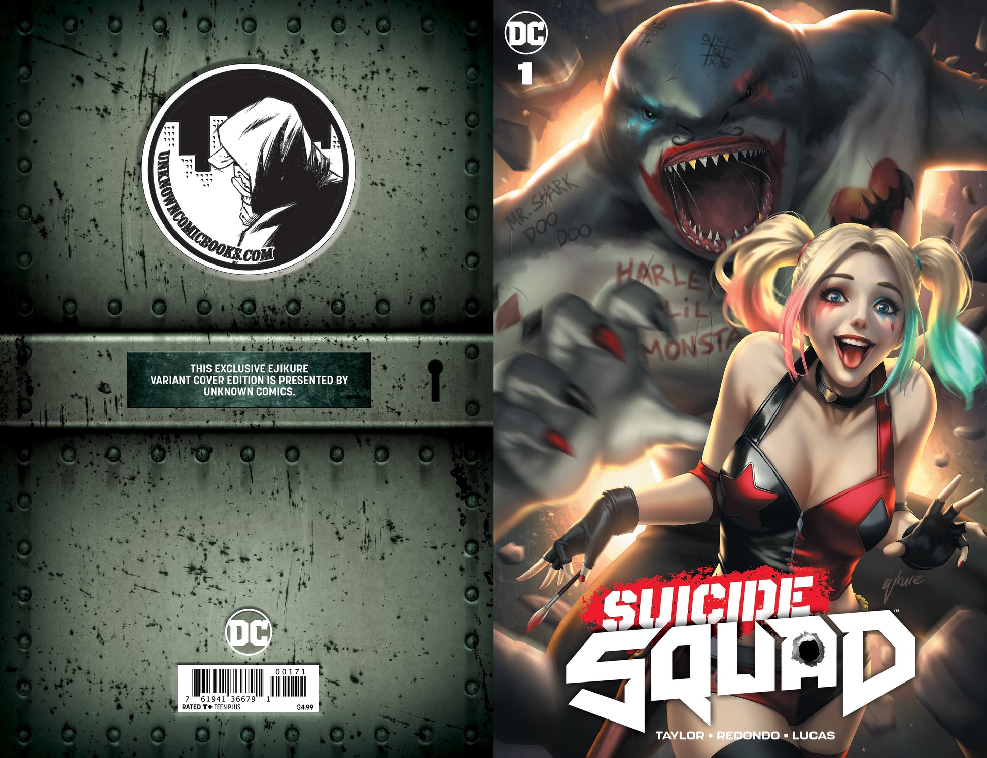 SUICIDE SQUAD #1 UNKNOWN COMICS EJIKURE EXCLUSIVE VAR (12/18/2019) - MEGA POP COMICS