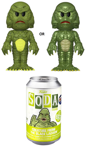 Funko Soda Universal Monsters: Creature From The Black Lagoon Gemini Collectibles Exclusive Vinyl Figure - 1/6 Chase Variant - MEGA POP COMICS