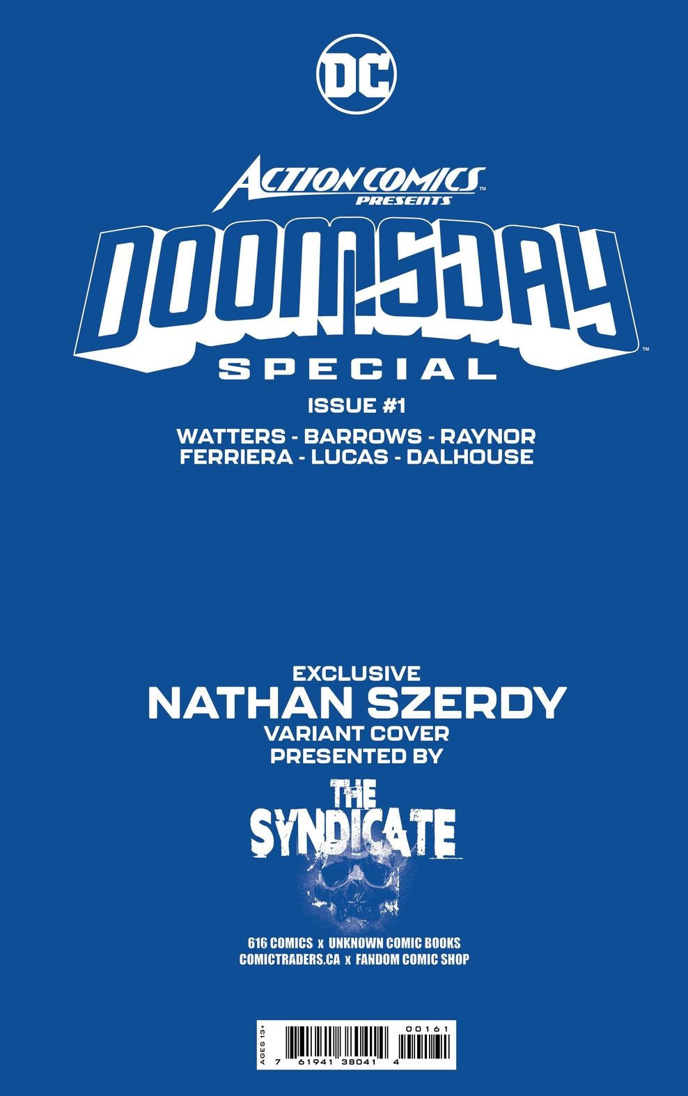 Action Comics Presents Doomsday Special #1 (One Shot) Nathan Szerdy (616) Exclusive Var (09/13/2023) - MEGA POP COMICS