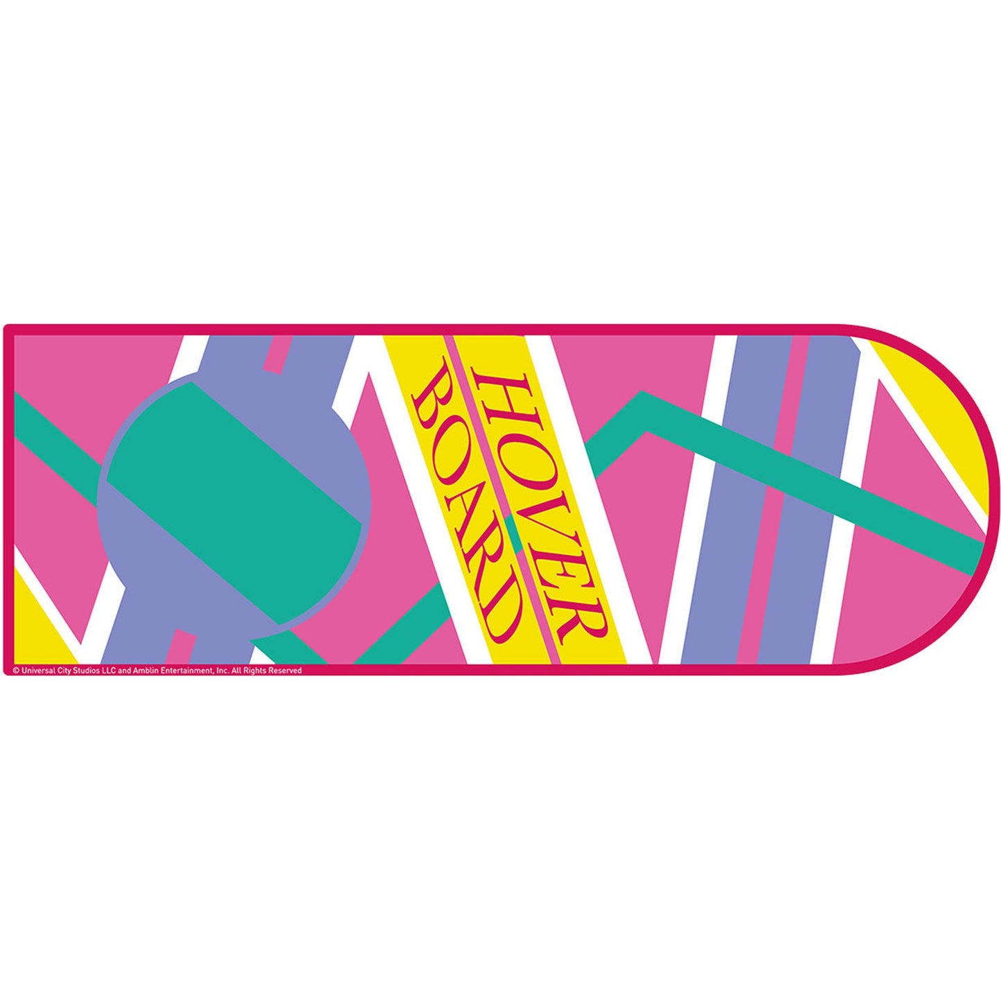 Back to the Future Part II XL Hoverboard Desk Pad and Coaster Set - MEGA POP COMICS