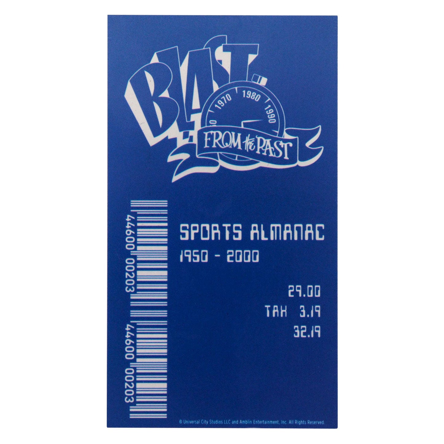 Back to the Future Part II Limited Edition Sports Almanac Ingot - MEGA POP COMICS