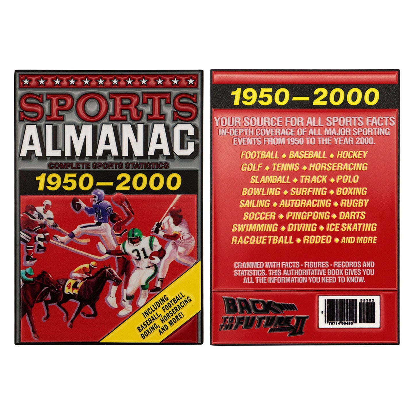 Back to the Future Part II Limited Edition Sports Almanac Ingot - MEGA POP COMICS