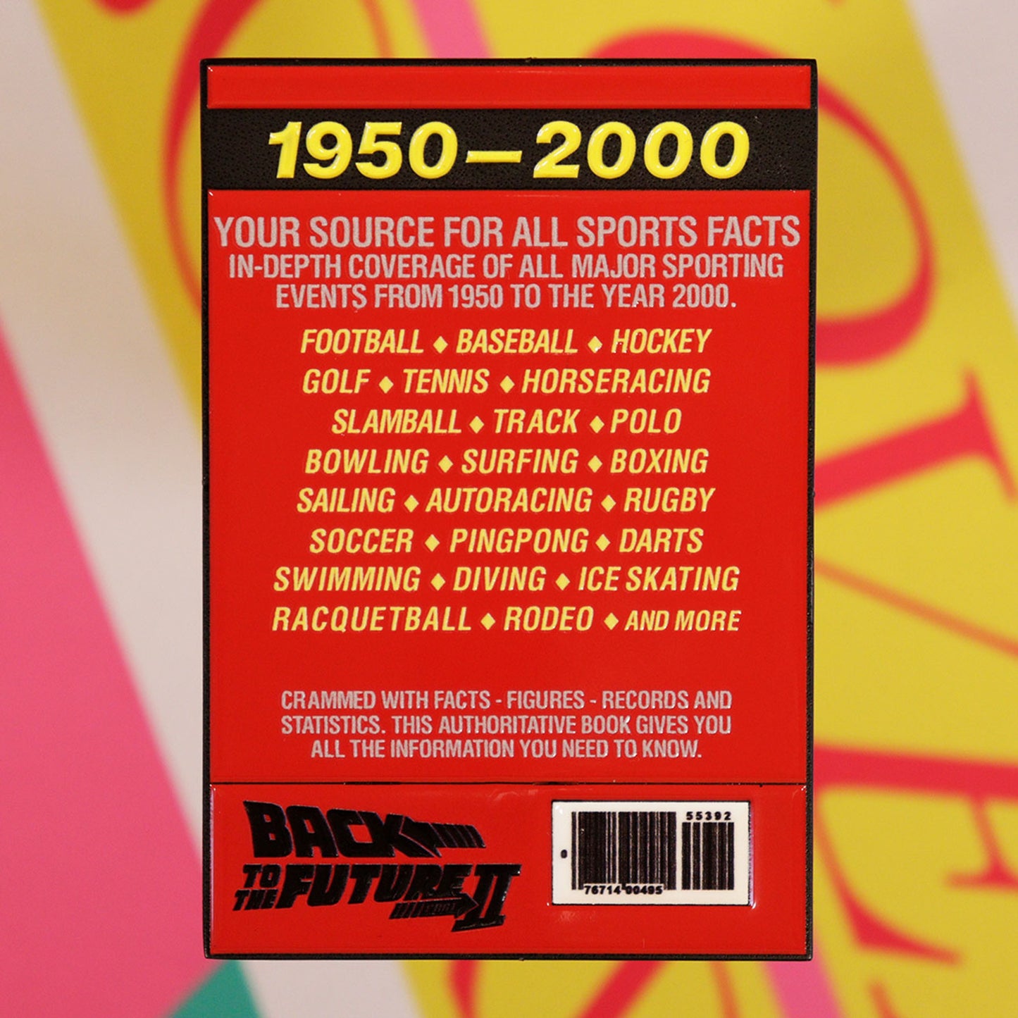 Back to the Future Part II Limited Edition Sports Almanac Ingot - MEGA POP COMICS