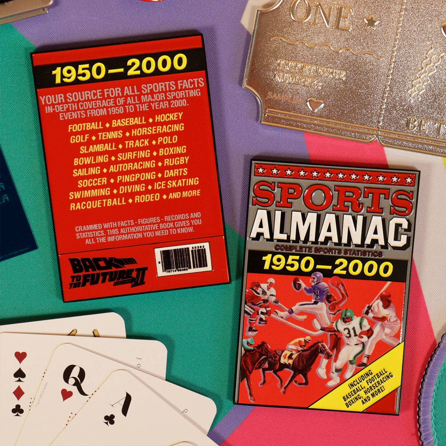 Back to the Future Part II Limited Edition Sports Almanac Ingot - MEGA POP COMICS