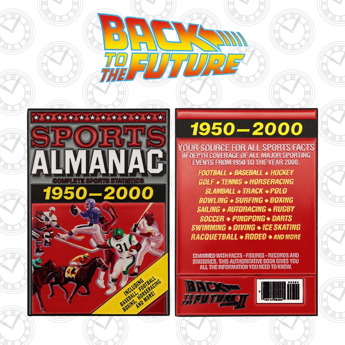 Back to the Future Part II Limited Edition Sports Almanac Ingot - MEGA POP COMICS