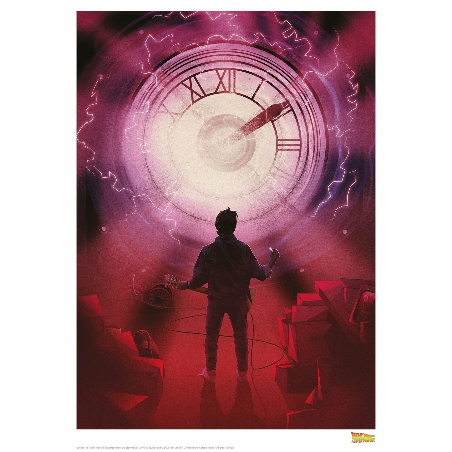 Back to the Future "Too Darn Loud" Limited Edition Commemorative Print - MEGA POP COMICS