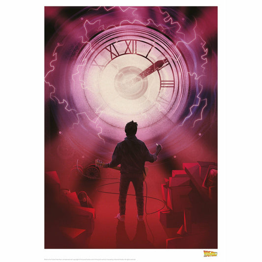 Back to the Future "Too Darn Loud" Limited Edition Commemorative Print - MEGA POP COMICS