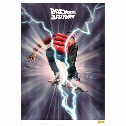 Back to the Future "Hang Time" Limited Edition Commemorative Print - MEGA POP COMICS