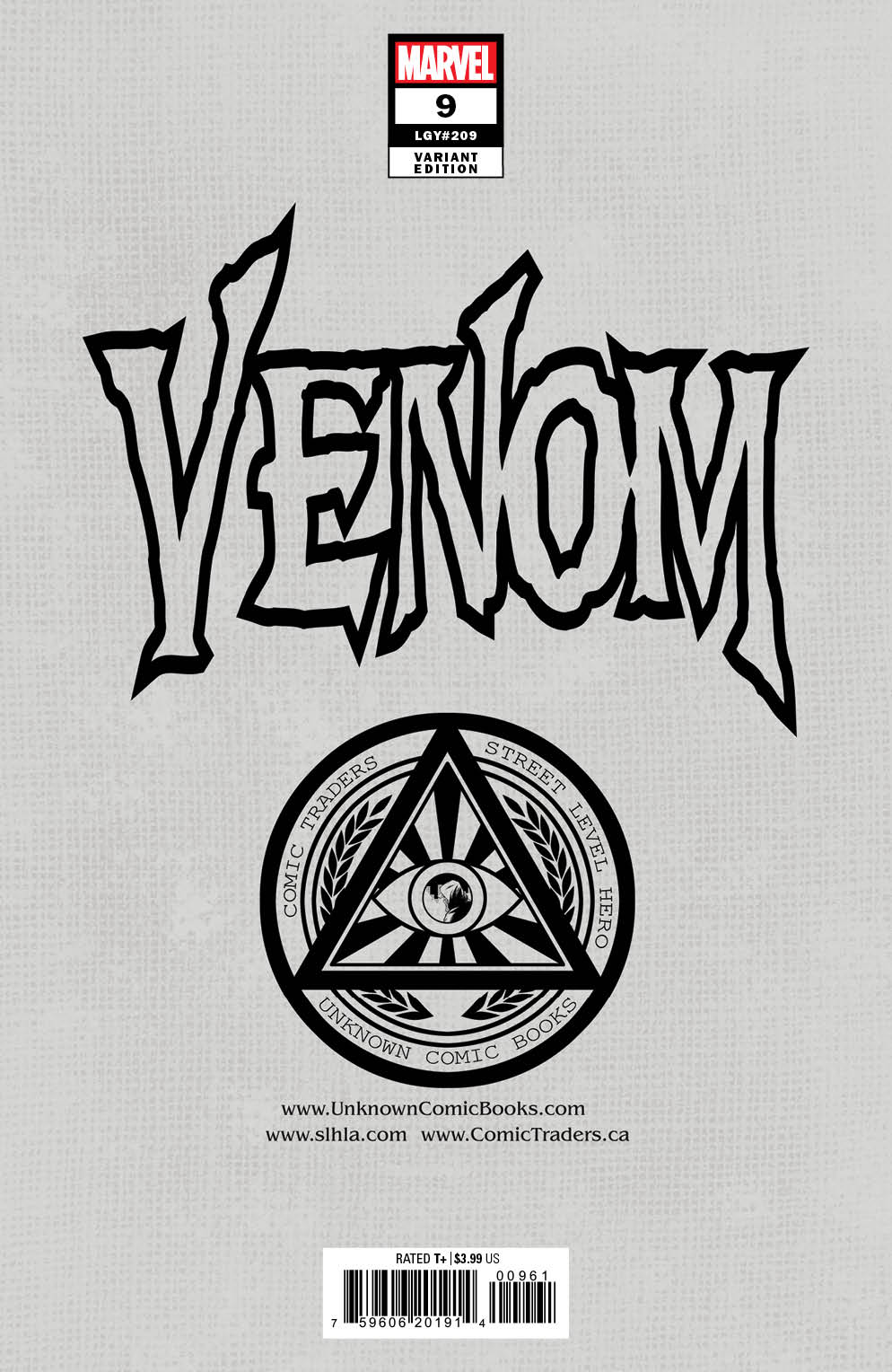 Venom #9 Unknown Comics Sabine Rich Exclusive Virgin Var (07/27/2022) - MEGA POP COMICS