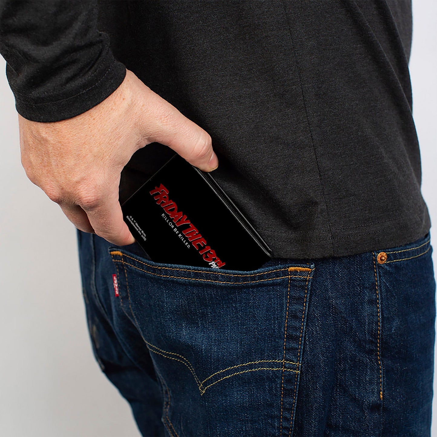 Bi-Fold Wallet - Friday the 13th PART VI KILL OR BE KILLED Movie Poster and Title Logo - MEGA POP COMICS