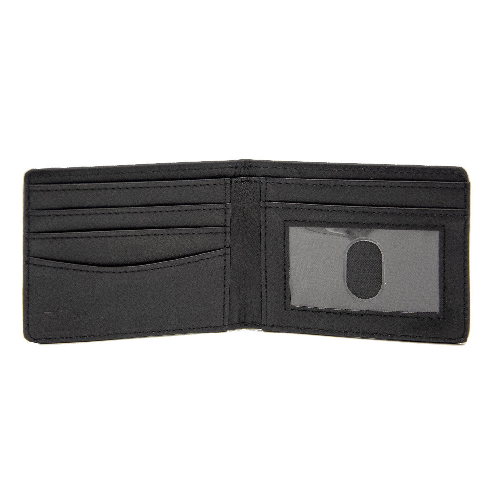 Bi-Fold Wallet - The Wizard of Oz THE WICKED WITCH IS DEAD Quote Black/Green/Grays - MEGA POP COMICS