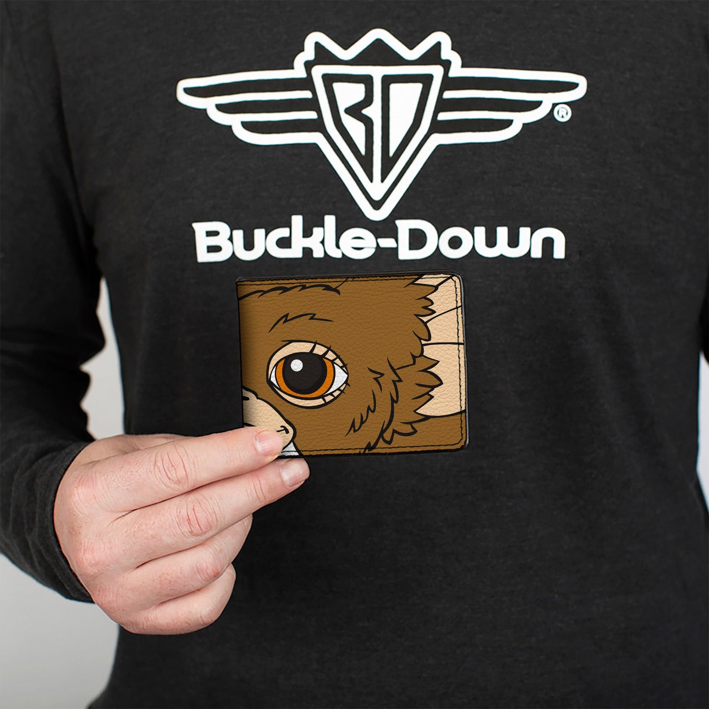 Bi-Fold Wallet - The Gremlins Gizmo Face Character Close-Up - MEGA POP COMICS