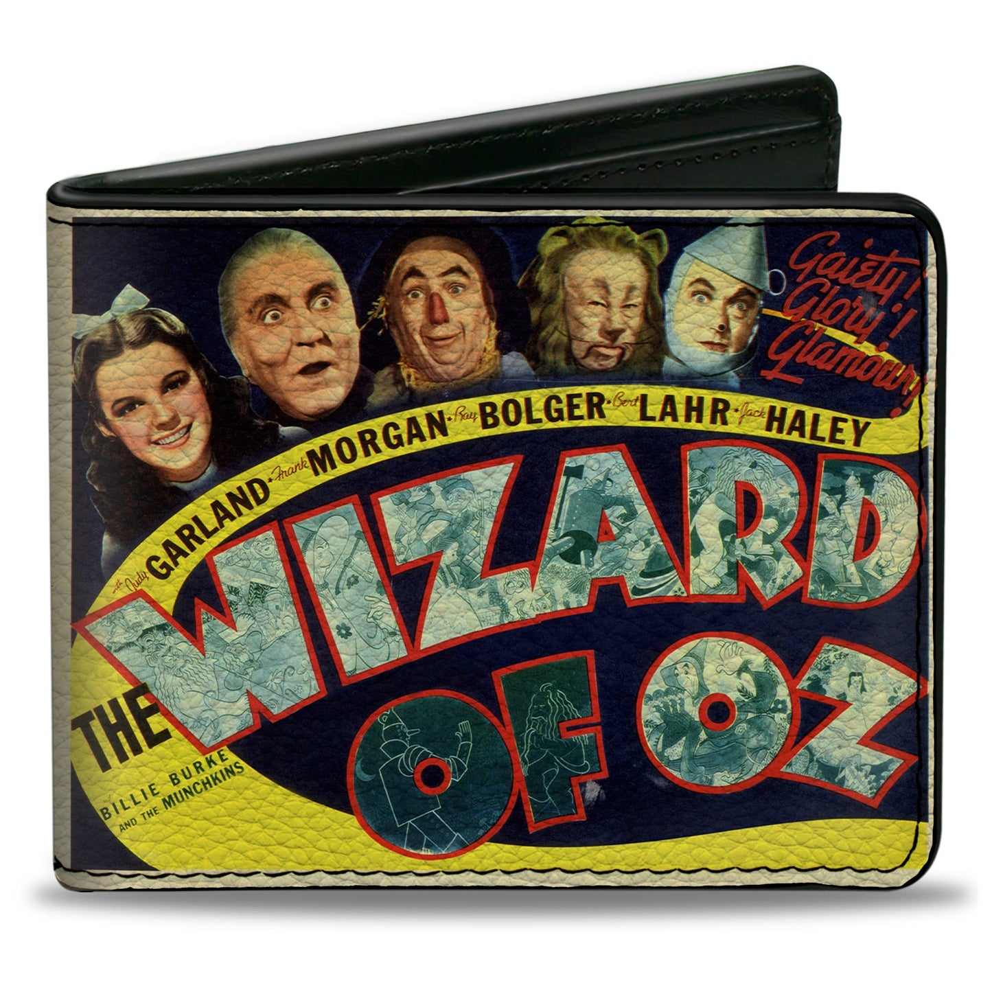 Bi-Fold Wallet - THE WIZARD OF OZ Vintage Movie Poster with Characters - MEGA POP COMICS