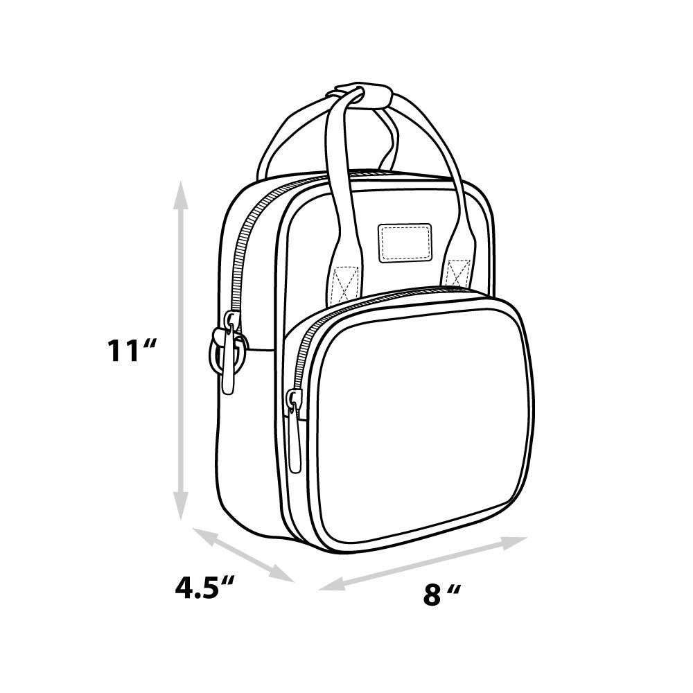 The Wizarding World of Harry Potter Bag, Cross Body, Harry Potter Hogwarts School of Witchcraft and Wizardry Brown, Vegan Leather - MEGA POP COMICS