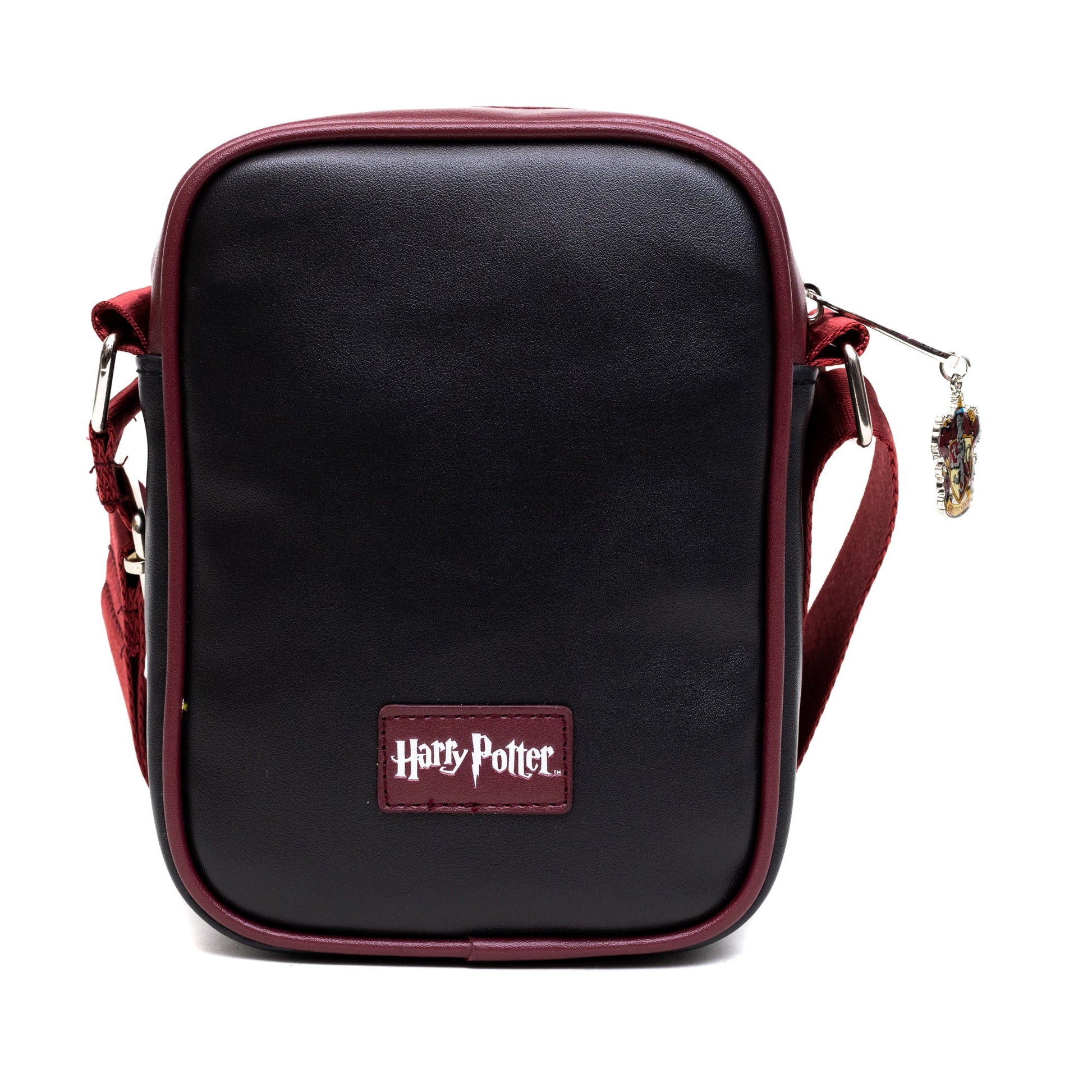 The Wizarding World of Harry Potter Bag, Cross Body, Harry Potter Hogwarts School Gryffindor Uniform Embroidered, Vegan Leather - MEGA POP COMICS