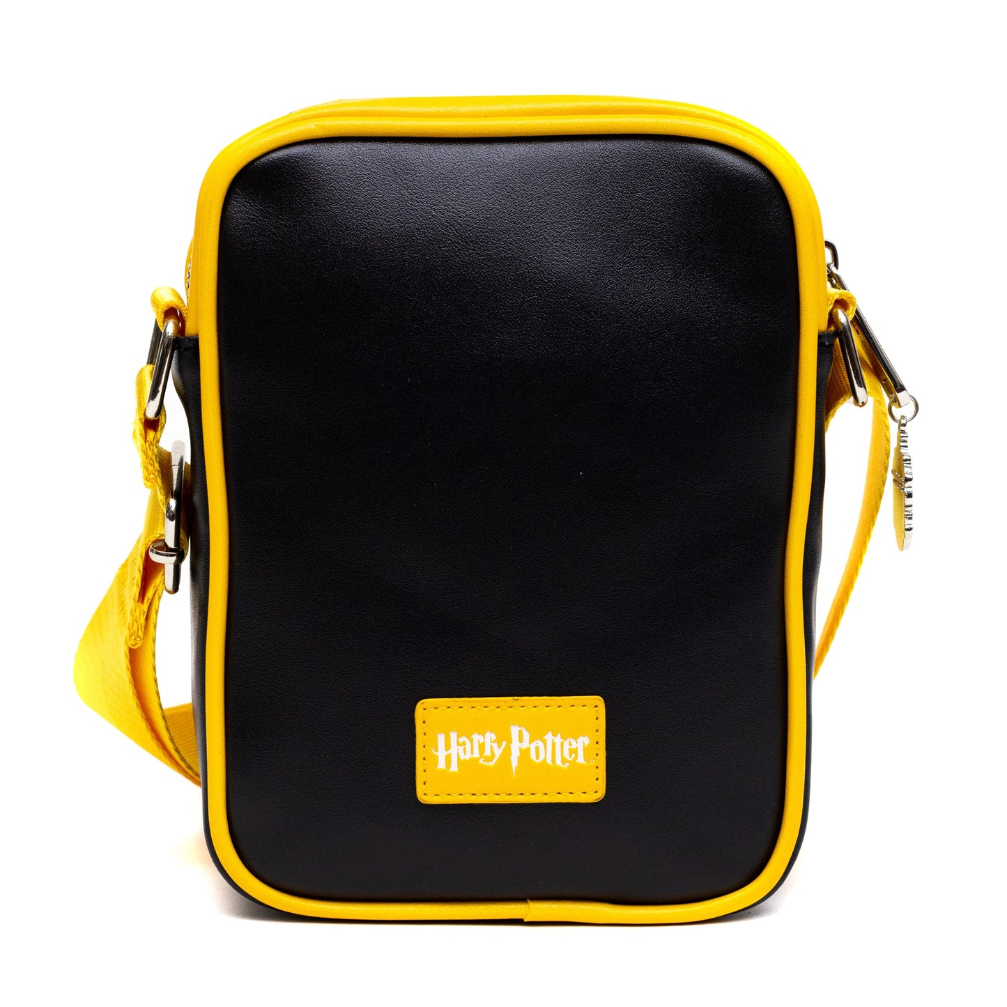 The Wizarding World of Harry Potter Bag, Cross Body, Harry Potter Hogwarts School Hufflepuff Uniform Embroidered, Vegan Leather - MEGA POP COMICS