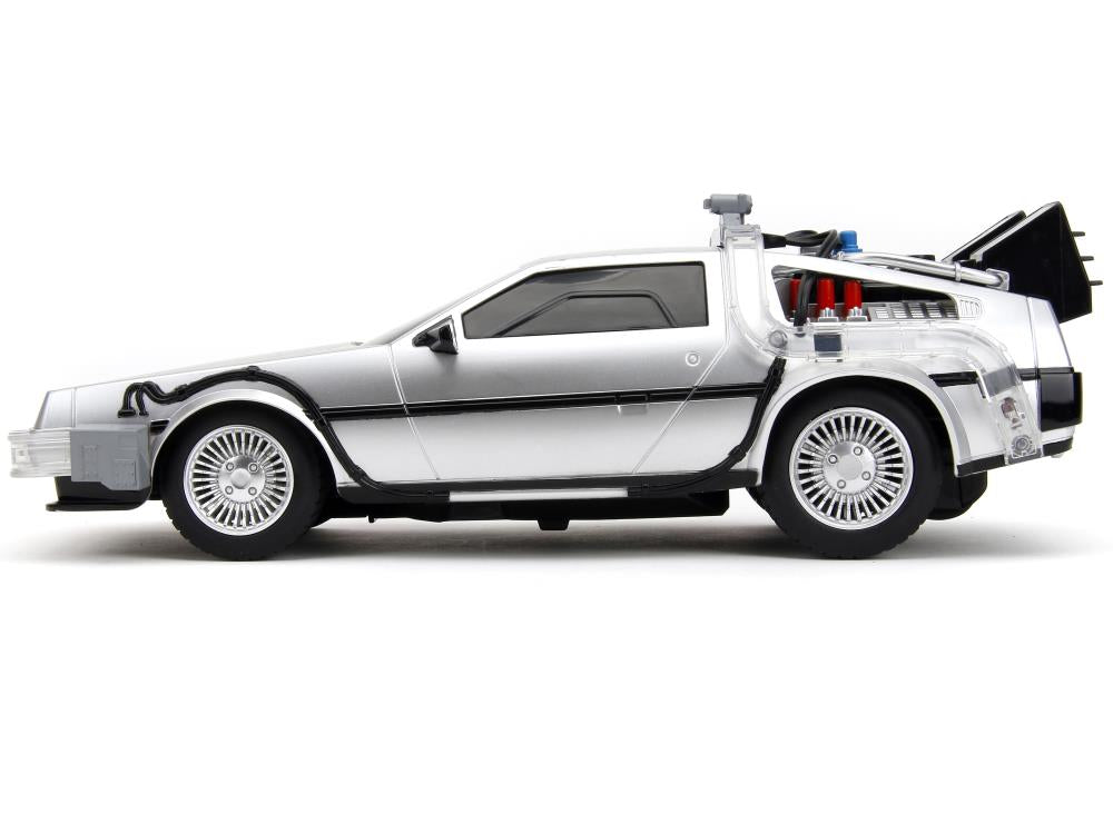 Back to the Future Remote Control 1:16 scale DeLorean Time Machine - MEGA POP COMICS