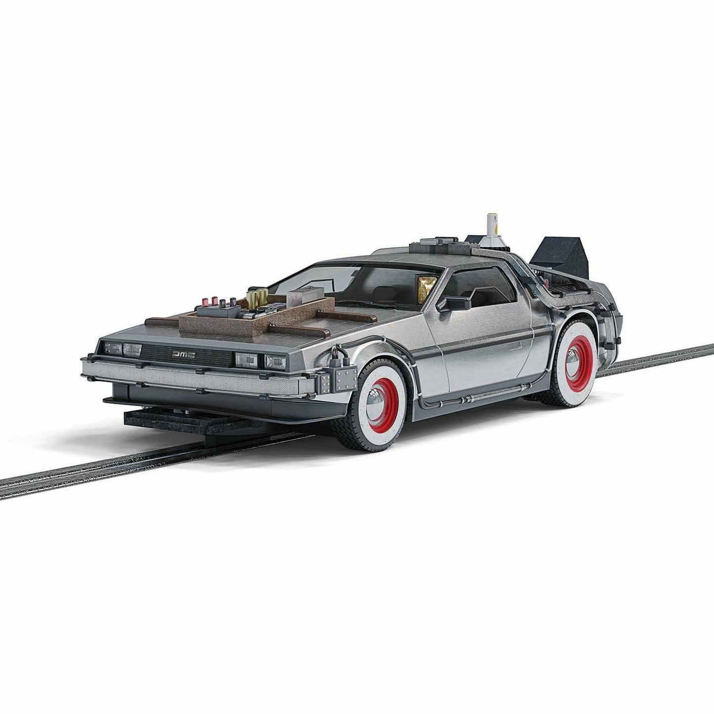 Scalextric Back to the Future Part III 1:32 scale DeLorean Slot Car - MEGA POP COMICS