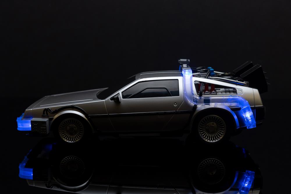 Back to the Future Remote Control 1:16 scale DeLorean Time Machine - MEGA POP COMICS