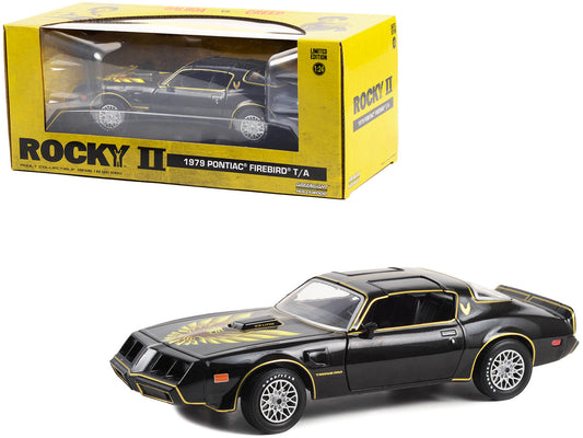 Rocky II 1979 Pontiac Firebird Trans Am Black with Hood Phoenix - MEGA POP COMICS