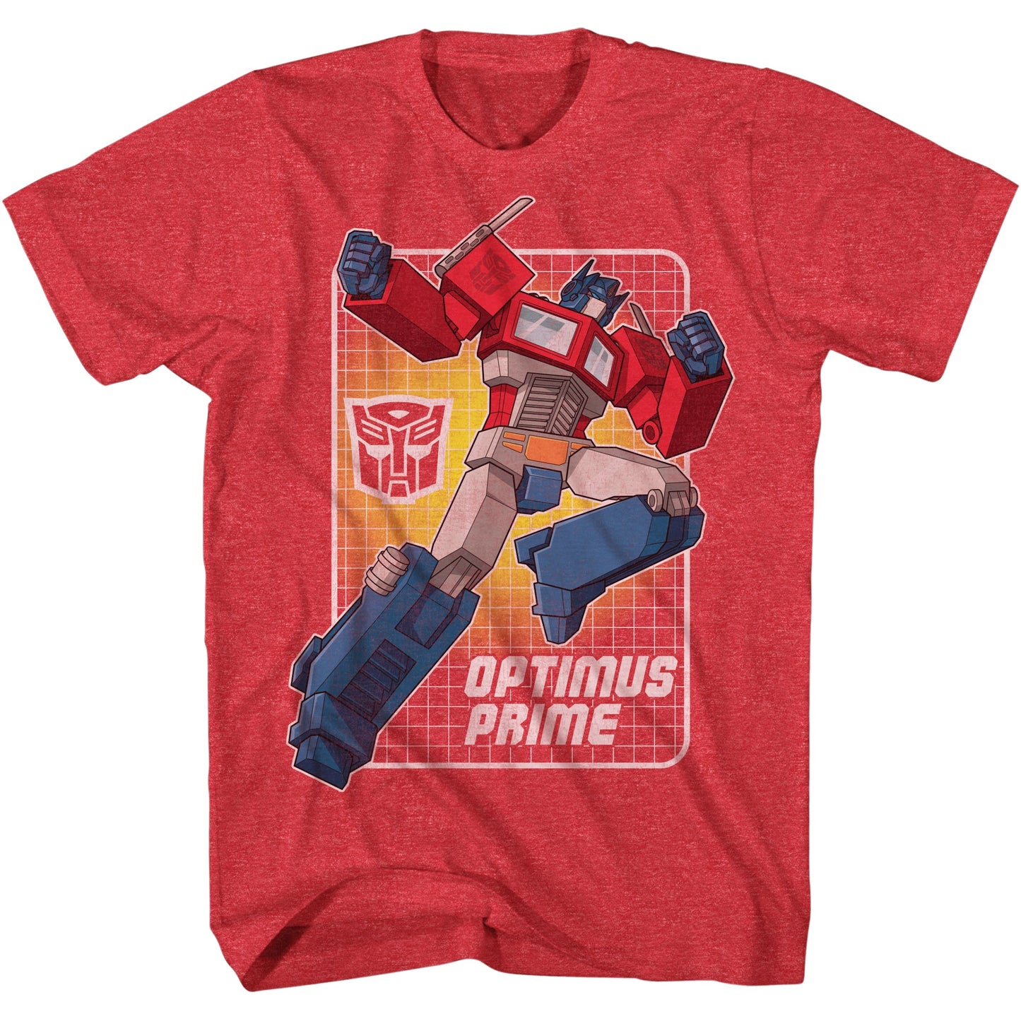 Transformers Autobots Optimus Prime Highlight Officially Licensed Adult T-Shirt - MEGA POP COMICS