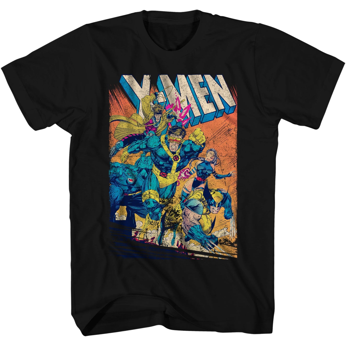 X-Men X-Cutioner's Covershot Marvel Comics Adult T Shirt - MEGA POP COMICS