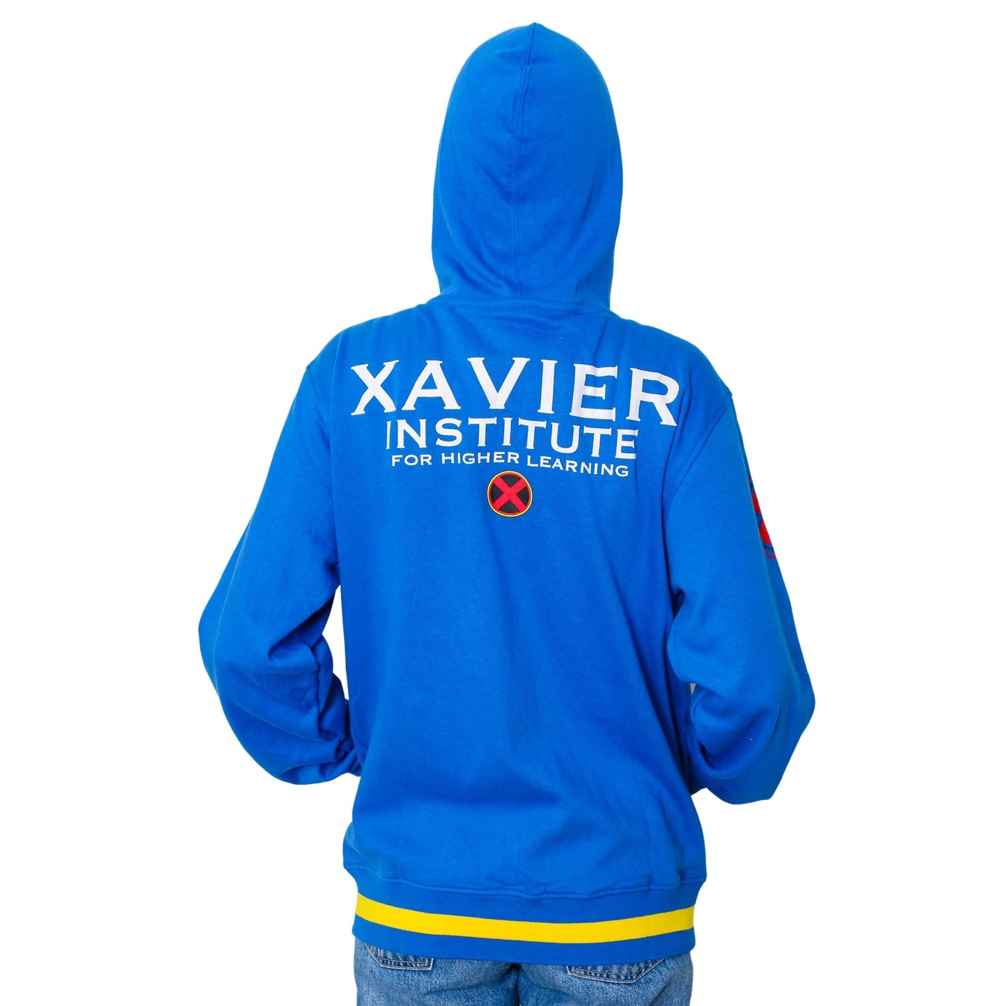 X-Men Xavier Institute Marvel Adult Zip Up Hoodie - MEGA POP COMICS