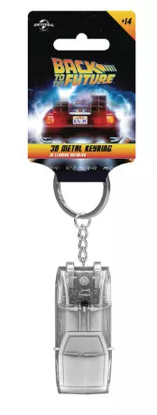 Back to the Future DeLorean 3D Keyring - MEGA POP COMICS