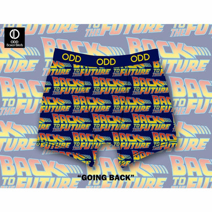 Back to the Future "Going Back" Men's Boxer Briefs - MEGA POP COMICS 