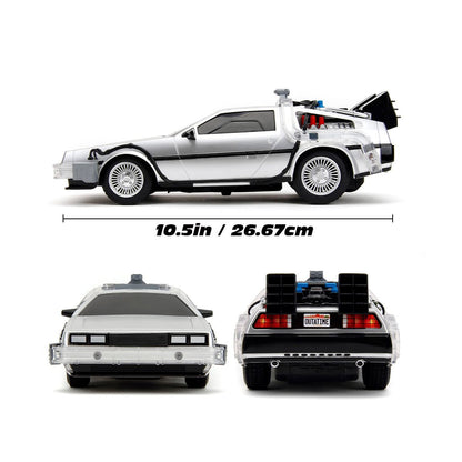 Back to the Future Remote Control 1:16 scale DeLorean Time Machine - MEGA POP COMICS 